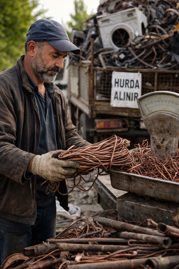 Bakır hurda alımı hizmeti