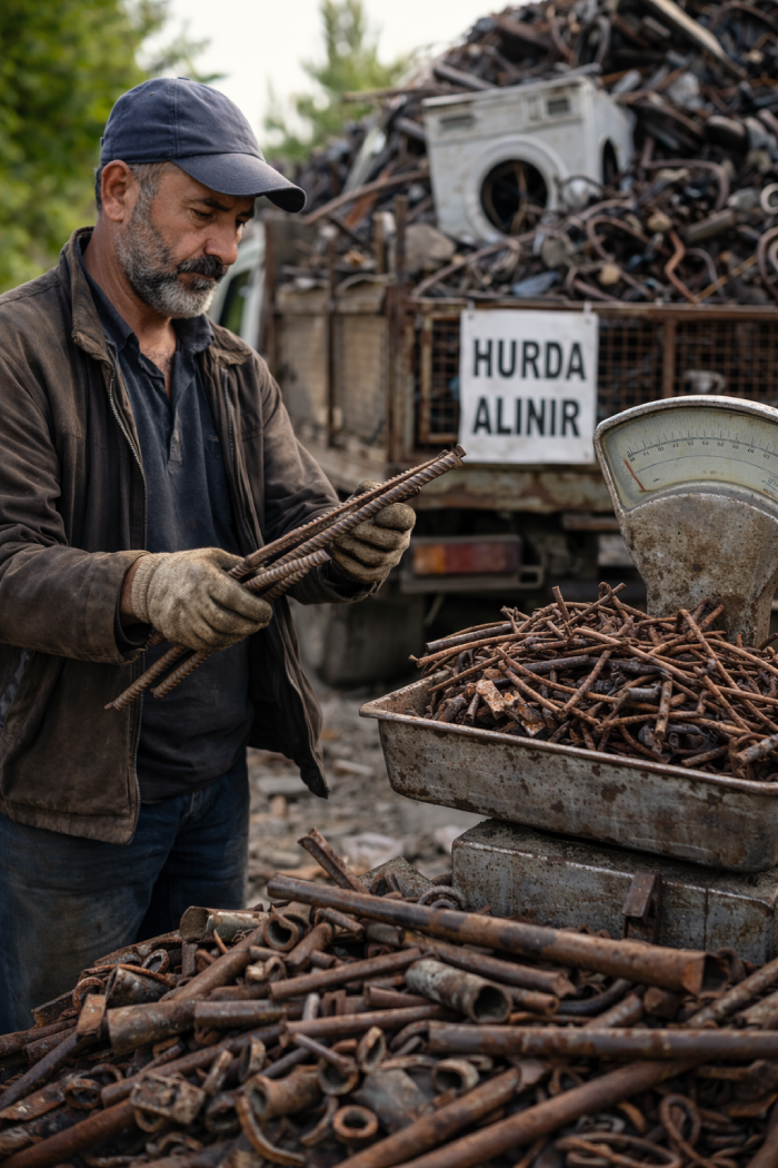 Demir hurda alımı hizmeti