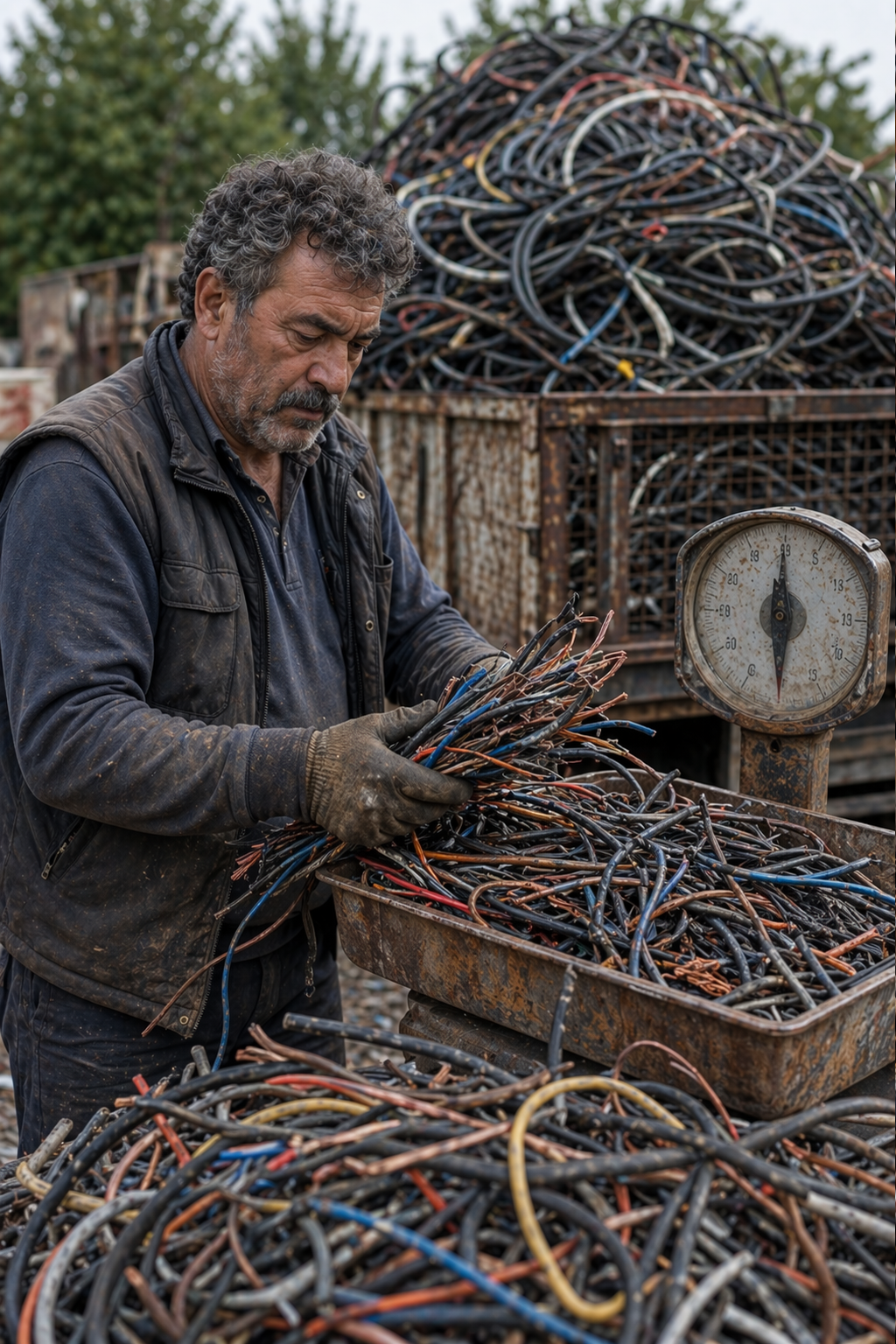 Kablo hurdası alımı hizmeti