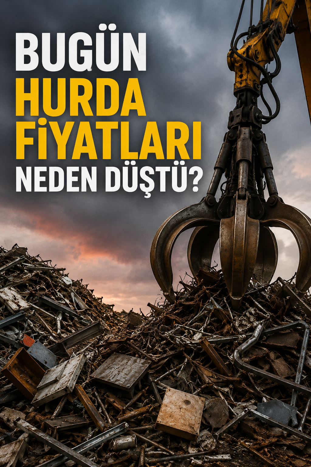 Bugün hurda fiyatları neden düştü?